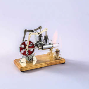 Modèle de générateur <span class=keywords><strong>Stirling</strong></span> à double barre pour l'enseignement de la physique et l'expérimentation scientifique, modèle d'expérimentation populaire - Product Image 4