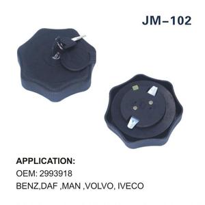 ฝาปิดถังน้ำมัน JM-102 พลาสติก สำหรับรถบรรทุกเบนซ์ ดาฟ แมน วอลโว่ อีเวโก้ - Product Image 1
