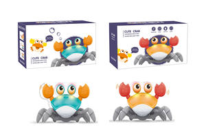 Juguete de <span class=keywords><strong>Cangrejo</strong></span> para Bebés, Juguete Sensorial Interactivo con Luces y Música para Gatear y Estimular <span class=keywords><strong>el</strong></span> Desarrollo - Product Image 6