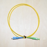 Cordon de brassage fibre optique simple HTGCOMM SC/UPC vers SC/APC 9/125 SM, 2M, garantie 10 ans pour FTTx