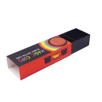 Boîte d'emballage personnalisée de luxe en carton rigide avec logo, pour cartouches de 1 ml, à l'épreuve des enfants, finition mate ou brillante, avec dorure à chaud