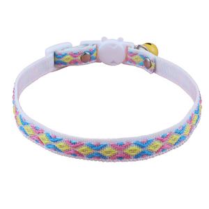 Lindo Collar de Entrenamiento para Perros y Gatos de Poliéster con Estampado de Plástico, Decoración de Cinta, Acolchado Suave y Correa Personalizada para Fiestas Pequeñas - Product Image 5
