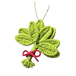 Porte-clés en <span class=keywords><strong>feuille</strong></span> de pomelo tissé à la main avec texture de fil simulée, en forme de <span class=keywords><strong>feuille</strong></span>, pour sac à dos, téléphone portable, accessoires de voiture - Product Image 5