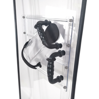 Bouclier de protection personnalisé transparent de qualité supérieure
