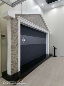Portes de <span class=keywords><strong>garage</strong></span> sectionnelles aériennes en acier de haute qualité de style moderne pour la surface finie de villas - Product Image 5