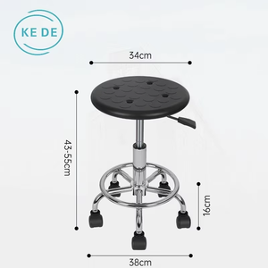 <span class=keywords><strong>Chaise</strong></span> de laboratoire ergonomique en gros avec roulettes, tabouret de laboratoire confortable pour laboratoires médicaux et pharmaceutiques - Product Image 2