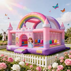 Château <span class=keywords><strong>gonflable</strong></span> commercial pour intérieur et extérieur, château <span class=keywords><strong>gonflable</strong></span> géant, aire de jeux, <span class=keywords><strong>parc</strong></span> à thème - Product Image 2