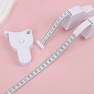 定制徽标自动伸缩身体测量卷尺，用于健身减肥和促销礼品 - Product Image 5