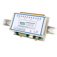 Contrôleur de relais industriel 4 canaux, double port Ethernet RS485, protocole Modbus TCP/RTU, capacité de charge 16A 250VAC, contrôle cloud
