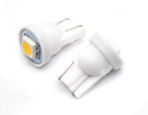 Autodragons AC/DC # Ampoules LED 555 T10 W5W 501 194 168 BLANC Super Lumineuses 6,3 Volts pour Machine de Flipper, Sans Effet Fantôme - Product Image 1