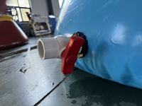 Réservoir d'eau souple en bâche PVC de 10 000 litres, réservoir de stockage d'eau pliable, vessie flexible gonflable, écologique, pour la lutte contre l'incendie