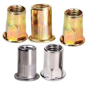 Nhà Máy Bán buôn cung cấp dịch vụ gia công chính xác bền thép không gỉ và nhôm đinh tán <span class=keywords><strong>Nut</strong></span> M4-11 cơ thể chèn <span class=keywords><strong>NUT</strong></span> - Product Image 6