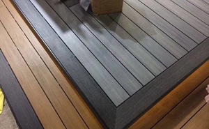 Planches de terrasse en composite WPC à co-extrusion, imperméables, pour l'extérieur, pour <span class=keywords><strong>piscine</strong></span> extérieure, DEGE contemporain, 5 ans - Product Image 4