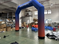 Arche gonflable hermétique avec vessie en TPU, logo personnalisé imprimé, arche de départ/arrivée scellée à l'air pour événements sportifs en plein air