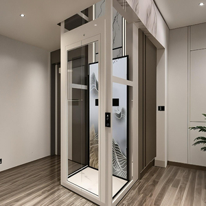 ลิฟต์อัตโนมัติสำหรับภายในและภายนอกอาคาร 2-4 ชั้น ลิฟต์ราคาประหยัด ลิฟต์บ้านขนาดเล็กสำหรับขาย - Product Image 1