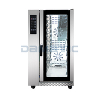 Four à convection commercial électrique et gaz PLC intelligent pour boulangerie, 3 à 6 plateaux, pour gâteaux de lune, tartes aux œufs, pains, croissants, pâtisseries et gâteaux