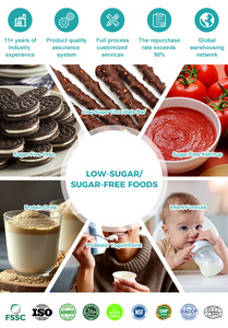 Eritritolo in Polvere Cristallino Bianco di Grado Alimentare, Estratto Naturalmente, 30-60 Mesh, Agente Dolcificante, 25kg/sacco, Additivi Alimentari Yuanri - Product Image 2