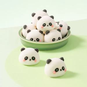 โฮลลีย์วูด/เฮยไล ฮูส ขนมมาร์ชเมลโลว์รูปสัตว์แพนด้า สด ใหม่ รสชาติหวาน 100 กรัม แพ็คใหญ่ สำหรับเด็ก พร้อมรับประทาน - Product Image 4
