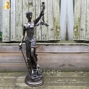 <span class=keywords><strong>Statue</strong></span> de Justice en Bronze à la taille réelle, décoration extérieure de Jardin à vendre - Product Image 3