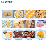 Machine intégrée d'empilage de biscuits et de conditionnement en sachet flow-pack |   Ligne d'emballage de biscuits ronds à grande vitesse