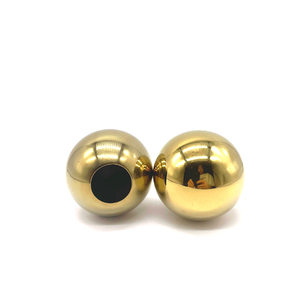 Billes en acier plaqué or - Product Image 2