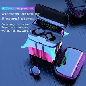 Écouteurs sans fil E30, stéréo, sport, jeu, avec microphone et boîte de charge pour smartphones - Product Image 4
