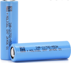 몰리셀 오리지널 3.6V 21700 배터리 리튬이온 충전식 M50A 5000mAh 15A 배터리 고방전 - Product Image 3