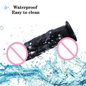 Jiuxi Dildo réaliste grand, épais et long pour femmes, jouets sexuels pour adultes, Dildo réaliste Jiuxi 23cm - Product Image 1