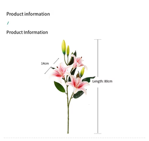 Décoration Florale Artificielle Réaliste Imprimée en 3D Faite à la Main, Imperméable, en <span class=keywords><strong>Tatex</strong></span>, pour la Maison et l'Hôtel, Arrangement Floral Fête des Mères - Product Image 6