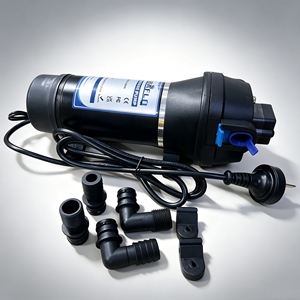 Pompe à eau RV Mambaflo 230V AC 4,5 GPM, auto-amorçante à membrane, pour eau douce, à pression, pour <span class=keywords><strong>camping</strong></span>-<span class=keywords><strong>car</strong></span> et <span class=keywords><strong>camping</strong></span> - Product Image 1