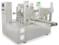 Machine d'emballage multi-stations R8-300 pour sachets Doypack, rotative automatique pour grains de café et poudre d'assaisonnement