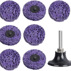 Disque de meulage à angle poly-câble de 4,5 pouces, humide ou sec, outil de nettoyage, polissage pour éliminer la rouille. - Product Image 2