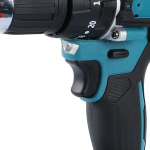 Kit de Taladro Atornillador de Impacto Inalámbrico de 10mm con Motor sin Escobillas y Batería de Iones de Litio - Product Image 4