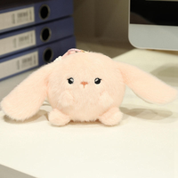 Jouet en peluche anti-stress en forme de balle à presser pour animaux de compagnie, poupée animale de dessin animé douce et moelleuse, idéal pour la décoration de bureau et comme cadeau