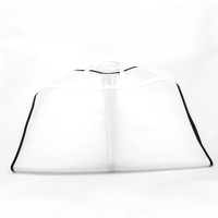 Sacs de rangement pour vêtements en gros avec fenêtre en PVC, sacs de rangement pour costumes à fermeture éclair