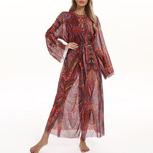 ชุดว่ายน้ำสีแดงอ่อนชุดว่ายน้ำแบบผูกชุดว่ายน้ำชิ้นเดียวบิกินี่เซ็กซี่แบบวันพีซสำหรับผู้หญิงเซ็กซี่ดีไซน์ใหม่ - Product Image 4