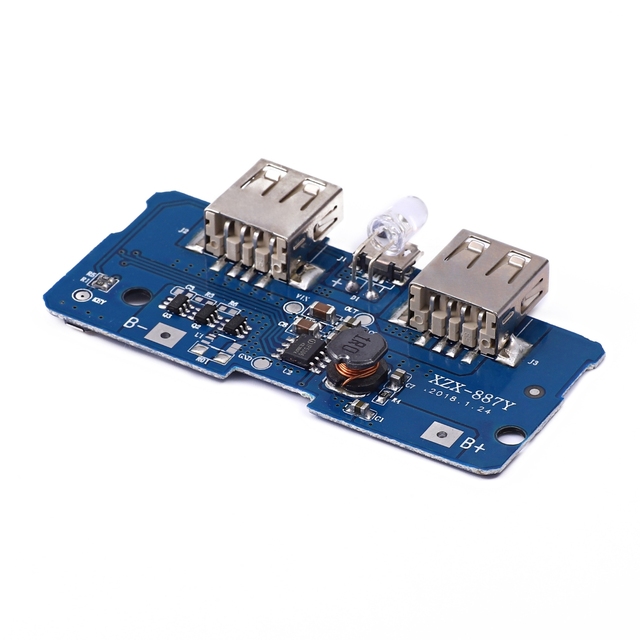 Module Accessories Assembly Mobile Power Bank 12v 18650 Lithium Battery Charger Pcb Board