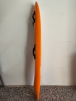 6'6 "Nipper Race SUP planche de surf avec poignée EPS mousse résine époxy dur sauvetage fibre de verre planches de sauvetage pagaie incluse