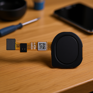 Cable flexible de repuesto negro con sensor de huellas dactilares para A11 - Product Image 3