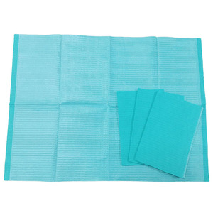 Bavoirs en papier dentaire de vente chaude approuvés des États-Unis bavoir dentaire avec le film de PE - Product Image 3