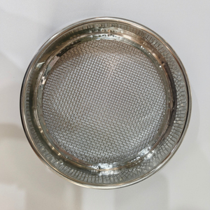 Tamis d'essai en acier inoxydable ASTM E11 de 200 mm, de 0,15 mm à 0,075 mm # Tamis de 100 à 200 mailles (mesh) pour tamisage de poudres fines pharmaceutiques - Product Image 2