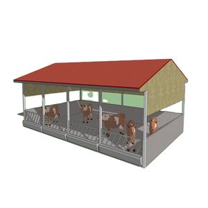 Abri pour animaux à Structure en acier à faible coût, modèles de hangar industriel préfabriqués - Product Image 1