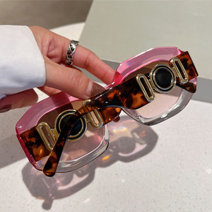 1443 di vendita calda occhiali <span class=keywords><strong>da</strong></span> sole a grande montatura poligonale di moda Street Shooting occhiali <span class=keywords><strong>da</strong></span> sole di alto valore 2025 - Product Image 6