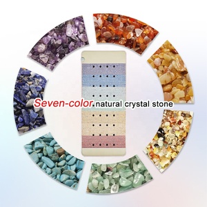 Bantal Pemanas Inframerah Jauh PEMF Terapi Cahaya Photon 10 Warna Chakra Alas Amethyst Tourmaline 70x175cm Layar LED Digital - Product Image 4