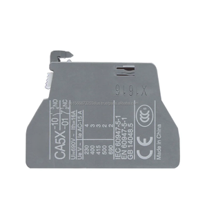 A-B-B contacteur AC contact auxiliaire annexe CA5X-01 1NC CA5X-10 1NO CAL5X-11 1NO1NC CAL18X-11 1NO1NC Module - Product Image 2