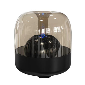 Mini Altavoz Inalámbrico F7 con Luz LED, Cristal Transparente, <span class=keywords><strong>Sonido</strong></span> Envolvente 3D <span class=keywords><strong>para</strong></span> Automóvil, con Micrófono Integrado - Product Image 5