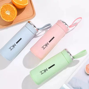 Botella de Agua de Viaje de Borosilicato Esmerilado con Logotipo Personalizado 2025 y Cuerda a Precio Económico Cristalería <span class=keywords><strong>para</strong></span> Bebidas - Product Image 6