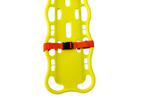 Durabilidad Superior Spine Board Camilla PE + Material de fibra de carbono con Manual de soporte de cabeza para rescate de agua de emergencia - Product Image 4