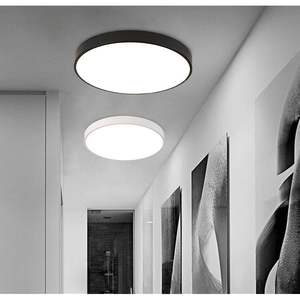 Plafonnier LED rond à double alimentation intérieure 2025, capteur Tri-cct Dali, dimmable, maison intelligente, 160LM/W, UGR<<span class=keywords><strong>19</strong></span>, plafonnier LED rond - Product Image 2