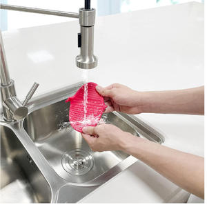 Mitaine de four en silicone résistante à la chaleur, épaisse, 11 pouces, protection des mains pour la cuisson, utilisation au four à micro-ondes, fabriquée au Zhejiang, Rx058 - Product Image 1